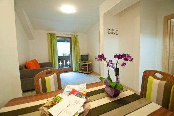 La zona giorno B&B + Appartamenti Wielander Sackgut