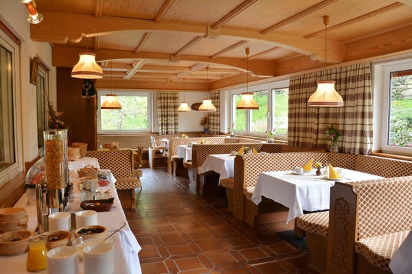 Il ristorante Castelbello - Ciardes Feldhof