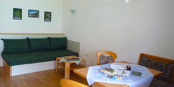 Der Wohnraum Ferienwohnungen auf dem Bauernhof Raslgut