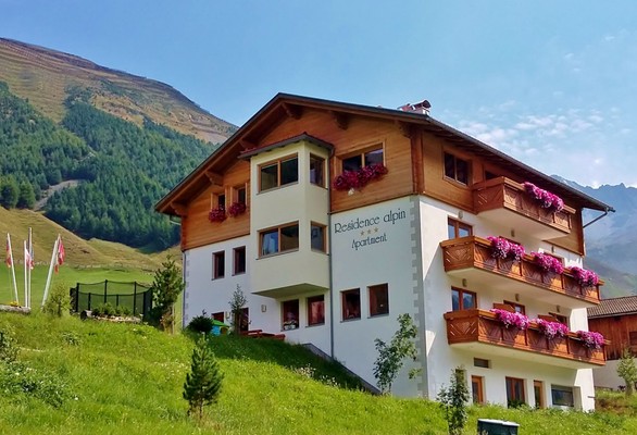 Foto Außenansicht Residence Alpin