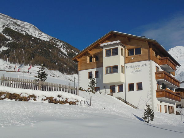Foto Außenansicht im Winter Alpin
