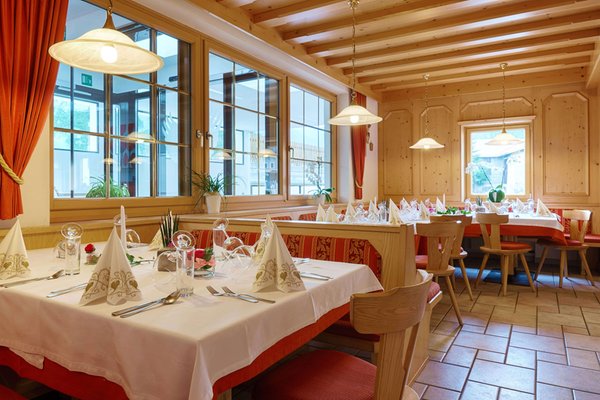 Il ristorante Resia Schwarzer Adler