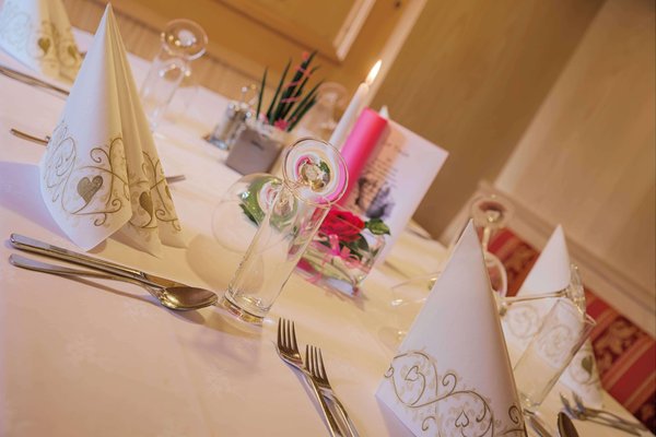 Il ristorante Resia Schwarzer Adler