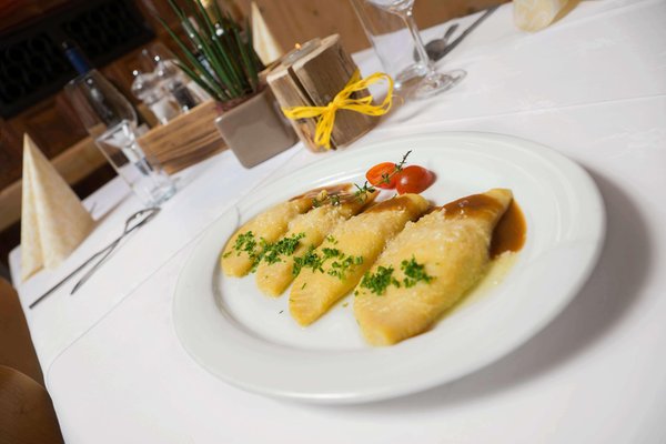 Il ristorante Resia Schwarzer Adler