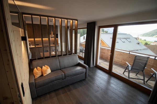 La zona giorno Haus Lechthaler