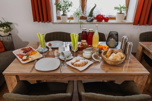 La colazione Appartamenti in agriturismo Kaschonhof