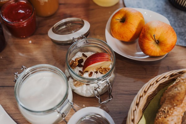 La colazione Appartamenti in agriturismo Kaschonhof