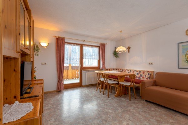 Der Wohnraum Ferienwohnungen auf dem Bauernhof Melaghof