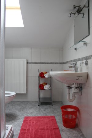 Foto del bagno Appartamenti in agriturismo Pichlhof
