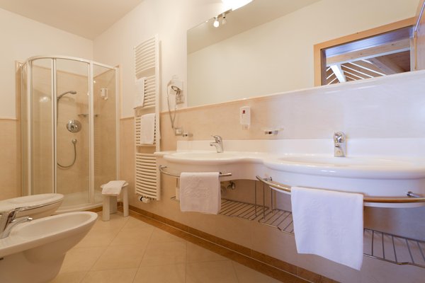 Foto del bagno Hotel Glieshof