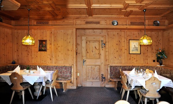 Il ristorante Malles - Burgusio Bruggerhof
