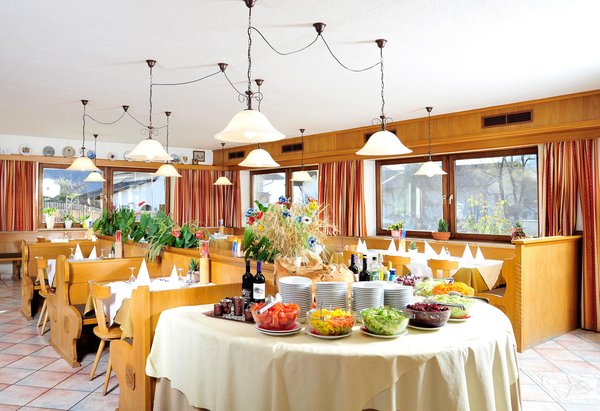 Il ristorante Malles - Burgusio Bruggerhof