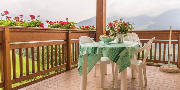 Foto della terrazza
