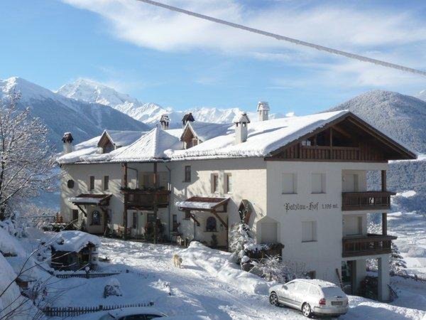 Foto invernale di presentazione Patztauhof - Appartamenti in agriturismo 3 fiori
