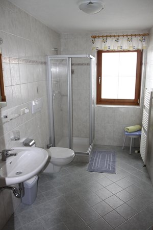 Foto del bagno Appartamenti Röfen Hof