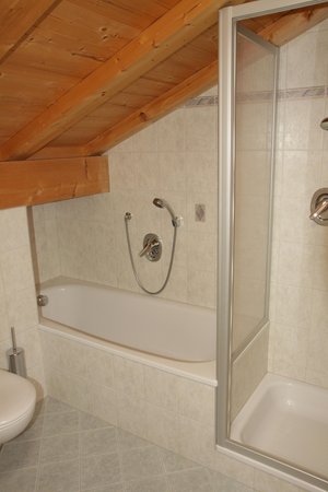 Foto del bagno Appartamenti Röfen Hof