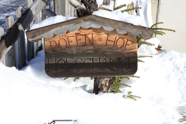 Foto esterno in inverno Röfen Hof