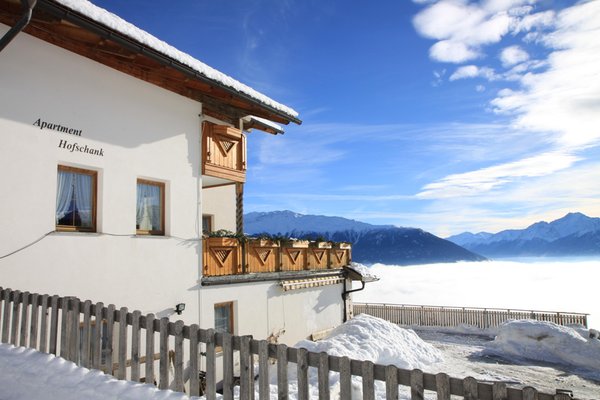 Foto esterno in inverno Röfen Hof