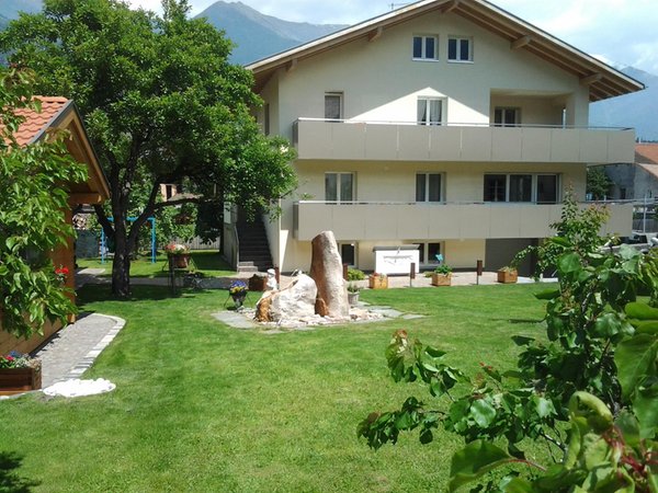Foto Außenansicht im Sommer Ferienhaus Rosi