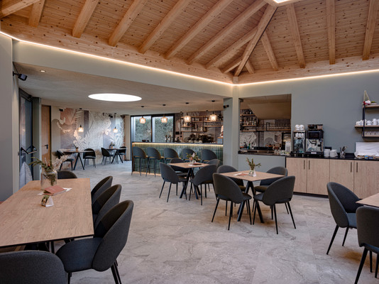 Il ristorante Laces Montani