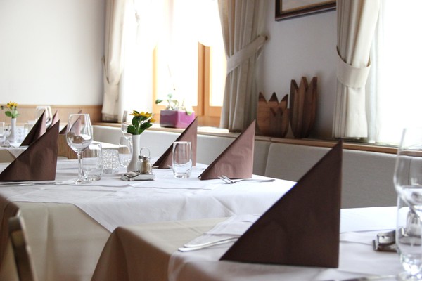 The restaurant Malles / Mals Lamm