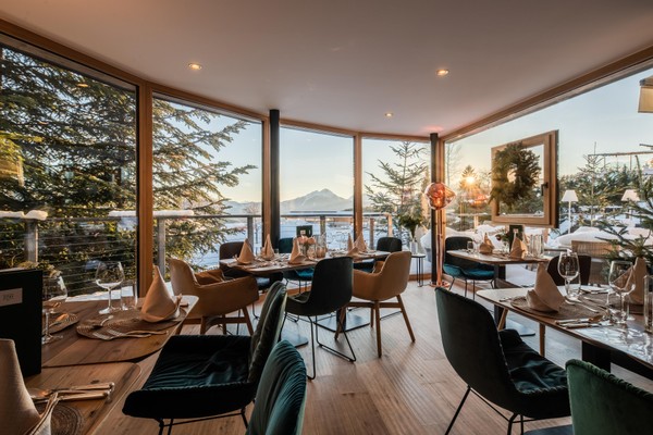 The restaurant Avelengo / Hafling Hirzer