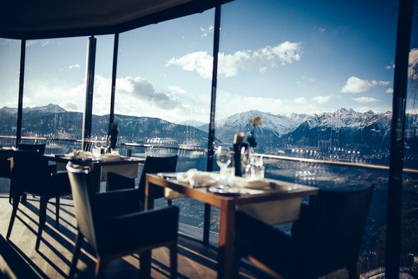The restaurant Avelengo / Hafling Miramonti Fine Dining
