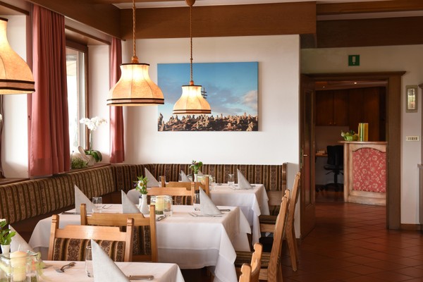 Das Restaurant Vöran Oberwirt