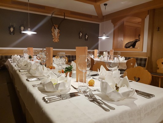 Das Restaurant Vöran Oberwirt