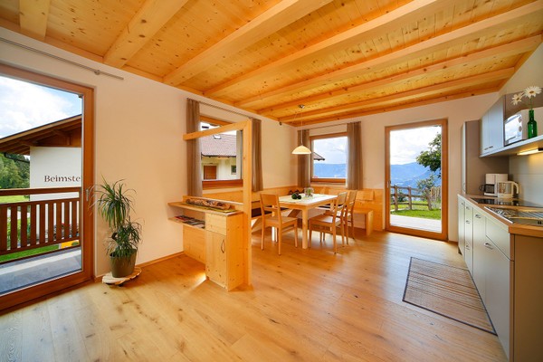 The living area Farmhouse apartments Beimsteinhof