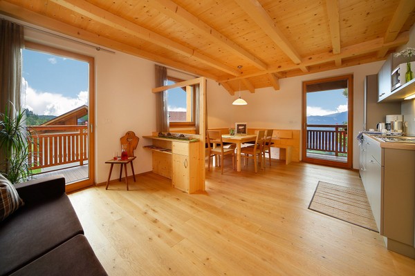 The living area Farmhouse apartments Beimsteinhof