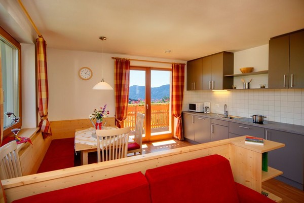 The living area Farmhouse apartments Beimsteinhof
