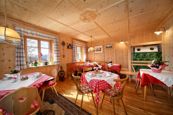 The restaurant Avelengo / Hafling Steinerhof