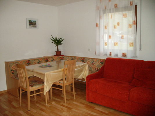 The living area Farmhouse apartments Boznermüllerhof