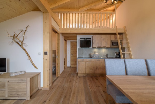 The living area Farmhouse apartments Eggerhof