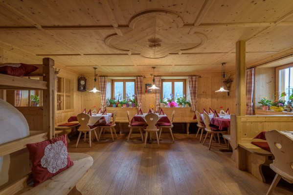 The restaurant Verano / Vöran Eggerhof
