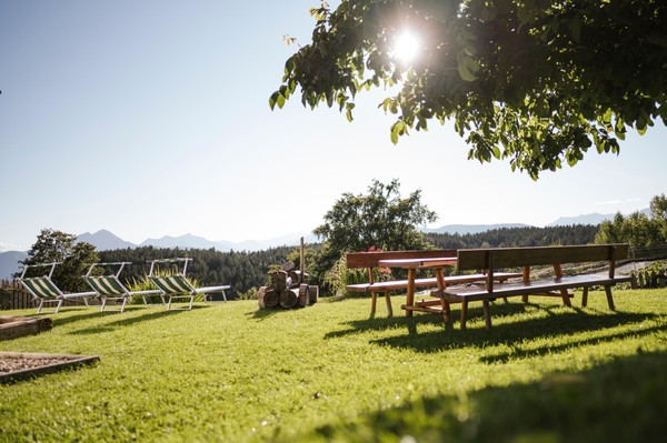 Foto vom Garten Hafling
