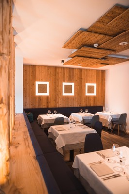 The restaurant Madonna di Senales / Unser Frau (Val Senales / Schnalstal) Active & Family Hotel Adlernest