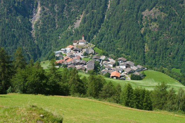 Lage Pension + Ferienwohnungen auf dem Bauernhof Untervernatschhof Katharinaberg