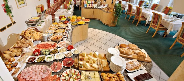 Das Frühstück Alpwell Hotel Burggräfler