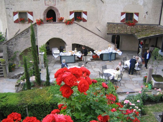 Die Gemeinschaftsräume Hotel Schloss Wehrburg
