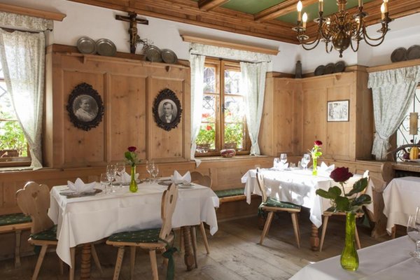 Il ristorante Marlengo Oberwirt