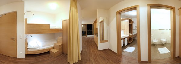 La zona giorno Residence Aqualis