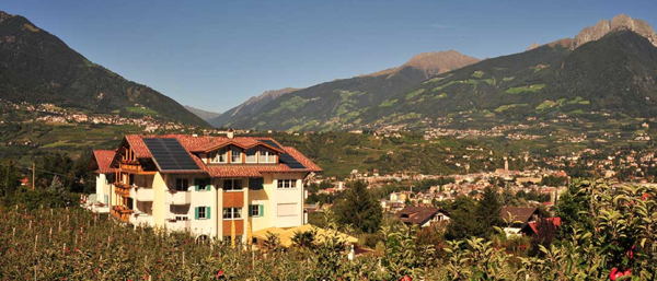 La posizione Hotel Kristall Marlengo