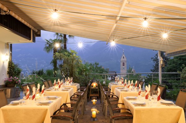 Il ristorante Marlengo Sonnenhof