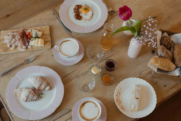 La colazione B&B in agriturismo Bucherhof