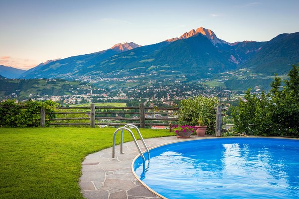 Swimming pool Farmhouse apartments Pardellerhof