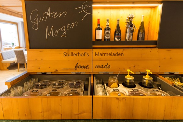 La colazione Hotel Stullerhof