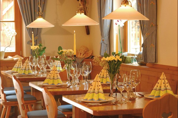 Das Restaurant Moos in Passeier Edelweiß