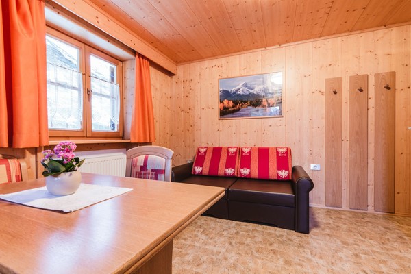 Der Wohnraum Ferienwohnungen auf dem Bauernhof Bauernguet